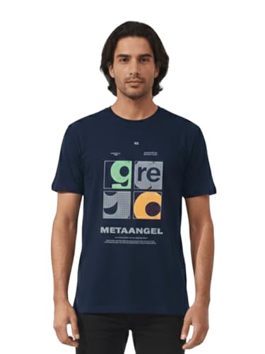 Image of Dollar Men's Pack of 1 Printed Non Zipper Round Neck T-Shirt