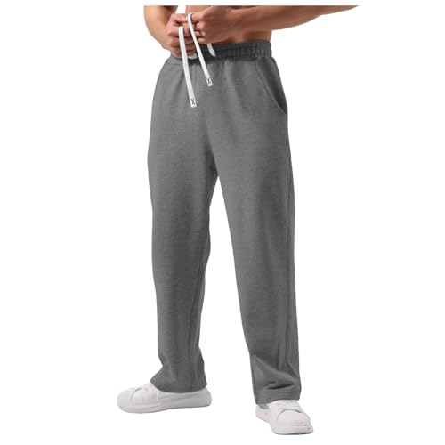 Pantalon de jogging doublé polaire fine homme pour rester au chaud en sport
