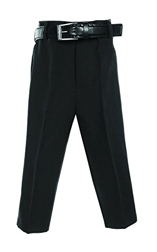 Avery Hill Boys Flat Front Dress Pants with Belt - Main Image