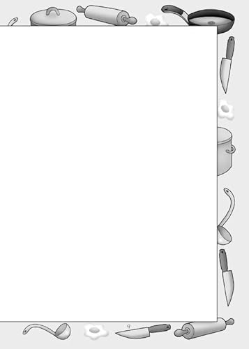 Hier kocht der Chef: Rezeptbuch zum Selberschreiben - 60 Lieblingsrezepte mit Register ins eigene Kochbuch eintragen - 2 Seiten pro Rezept im Notizbuch 17x24 cm - Motiv Chefkoch