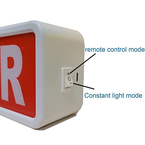 Sinal de gravação de luz ON AIR Sinal de aviso de estúdio (estúdio/estúdio doméstico/empresa/decoraç
