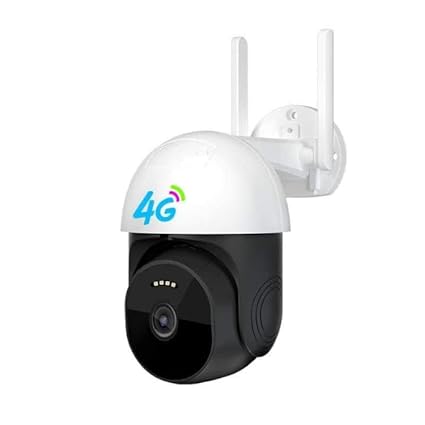 Balaji IMPEX Center 4G PTZ HD Night Vision Motion Detection Alarm Two Way Audio Waterproof Live Moitoring Smart Security Camera