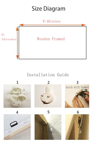 Ardemy Sailboat Wall Art Blue Abstract Canvas Art Ocean Pictures Wall Decor Large Coastal Paintings Nautical Textured Artwork for Walls Living Room Bedroom Home Office,48"x24" - Image 6