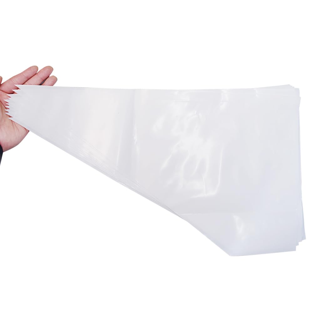 Sponsored Ad - 10 Pcs Thickened Disposable Plastic Grout Bags for Tuck Pointing Masonry Mortar and Grouting Squeeze Piping Bag for Shower Tile Cement Brick Ceramic Caulk (11x19 Inch)