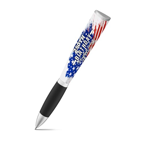 Happy Birthday America Pen - 250 Years (1 Pen, 3-Sided)