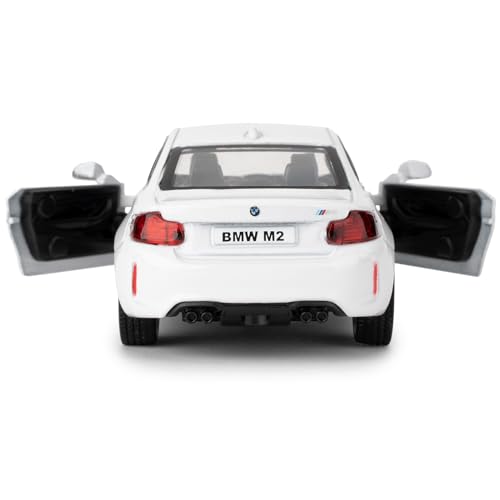 Carro de juguete RMZ City BMW M2 1:36 blanco miniatura 6