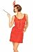 Red Flapper Costume