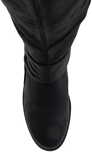 Journee Collection Womens Meg Boot Black, 6 Regular US | Image 2