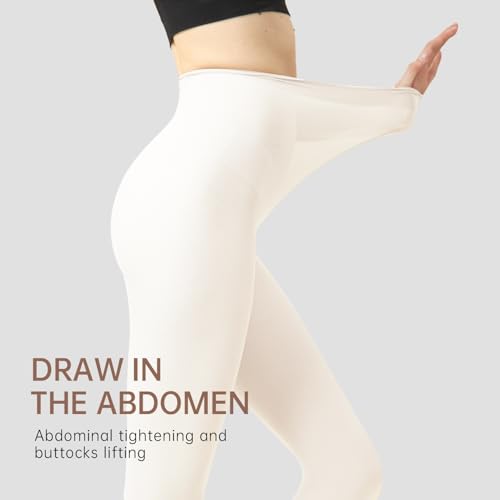 Image of 2 Pairs Women's Sheer Opaque Tights, 480D Soft Nylon Regular Multicolour Control Top Velvet Pantyhose