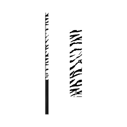 Bohning 7 Tiger Print Arrow Wraps Standard White Tiger