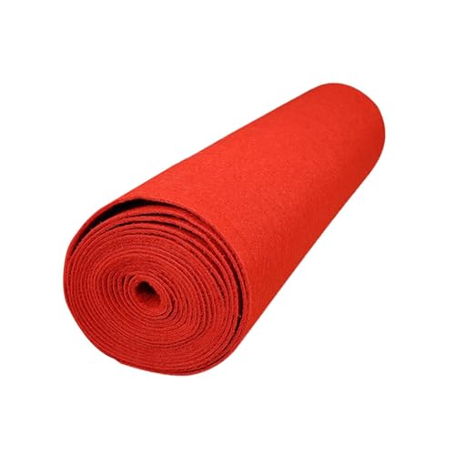 Gcljlmy Alfombra roja para pasillo o boda, cómoda, práctica, 1 metro de ancho, para bailes, pasillos, fiestas de cumpleaños, ceremonias, fiestas de novia