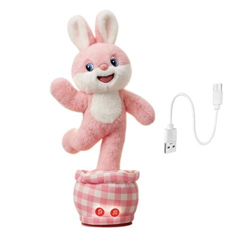 Peluche lapin de compagnie interactive aux finitions soignées pour enfants - 6