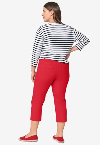 ellos Plus Size Seamed Capris2