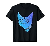 Kawaii Spynx Chat en métal Nu Goth Occulte Emo Punk T-Shirt