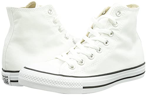 Image of Converse Unisex Chuck Taylor All Star Hi Oversized Logo (4, White)