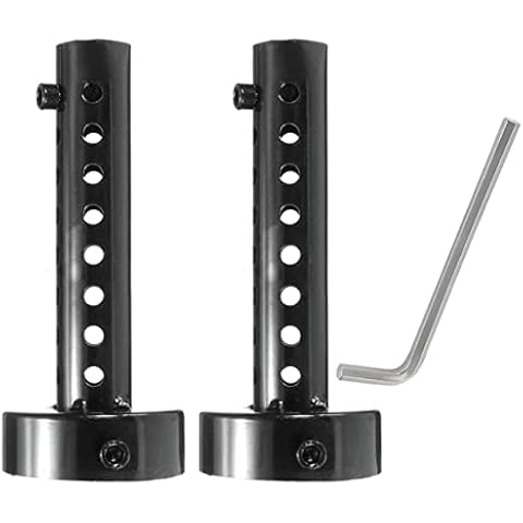 2PCS Motorcycle Universal DB Killer Exhaust Muffler - 60mm Exhaust Pipe Silencer Insert Baffle Can, Comes with Hex Keys for installation Cover