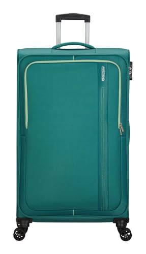 American Tourister Sea Seaker - Spinner XL, valigia, 80 cm, 92,5 L, verde (Bayou Green)