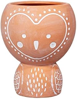 Sass & Belle Olivia Owl Terracotta Planter