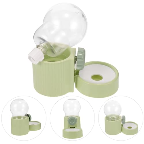 Dispensador de agua colgante de 1000ml en plástico verde transparente 8