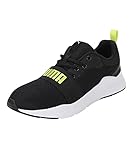 puma wired run, mocassino unisex-adulto, nero, 40 eu