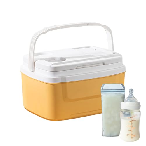 Portátil para Coche - Térmica 8L con Aislamiento para Hielo,para Coche Estanca de Gran Capacidad para Bebidas y Alimentos