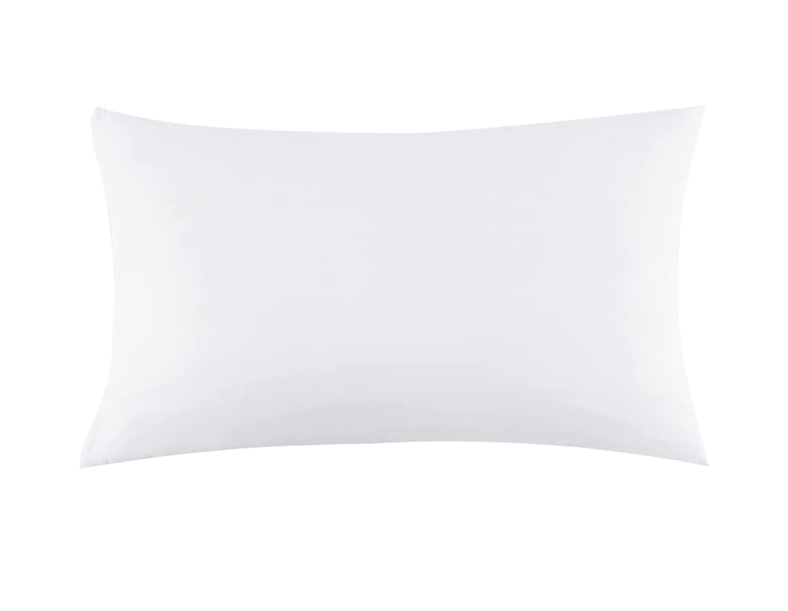 Protector de Almohada, Funda de Almohada con Cremallera con en el Lateral Tejido 100% Poliéster, Transpirable y Extrasuave, 45 x 90cm
