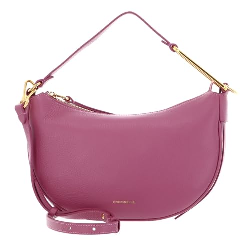Sac Coccinelle Priscilla cuir rose résistant et logeable