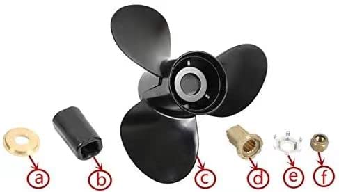 Qiclear 48-77344A45 Fit Mercury Outboard Motos 60 75 80 90 100 115 125 Hp,15 Spline Tooth,Hub Kits Included thumb #2