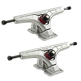 Arsenal Longboard Trucks – 180mm | 50° Baseplate | Chemically Welded Axles |...