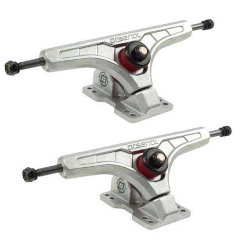 Arsenal Silver Longboard Trucks 180MM