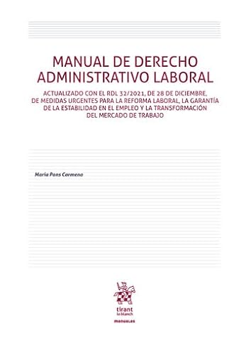 Manual de Derecho Administrativo Laboral