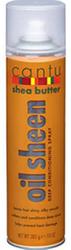 Cantu Oil Sheen Deep Conditioning Spray, 10 oz (Pack of 10)