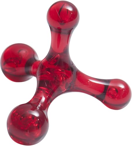 The Pressure Positive Co. Jacknobber II Handheld Massage Tool, Ruby Red