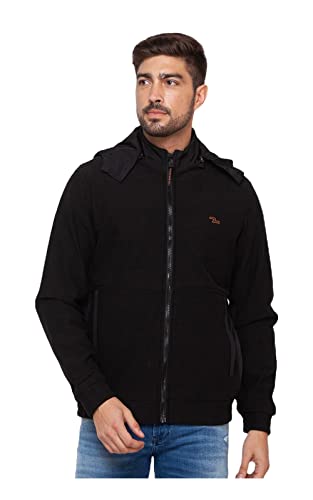 Image of Spykar Men's Cotton Solid Regular Jacket (MJK02BBHW062)