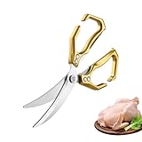 Para aves de corral – 2 en 1 multiusos con – Multiusos acero inoxidable resistente para preparación de pescado, gambas, barbacoa