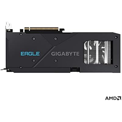 GIGABYTE Radeon RX 6600 Eagle 8G Graphics Card, WINDFORCE 3X Cooling System, 8GB 128-bit GDDR6, GV-R66EAGLE-8GD Video Card