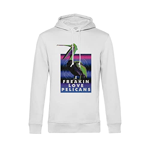 Sweat à capuche pélican humour idéal pour vos sorties urbaines de style vintage