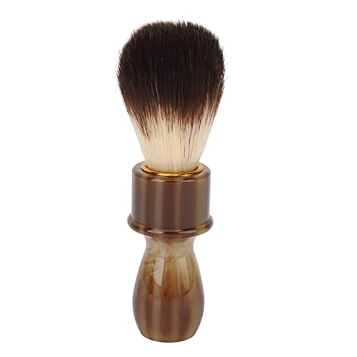 MIMEITOPA brocha de afeitar para barba y bigote, cerdas sintéticas de alta calidad, mango ergonómico de ABS, herramienta de eliminación de suciedad para hombres, accesorio de cuidado en