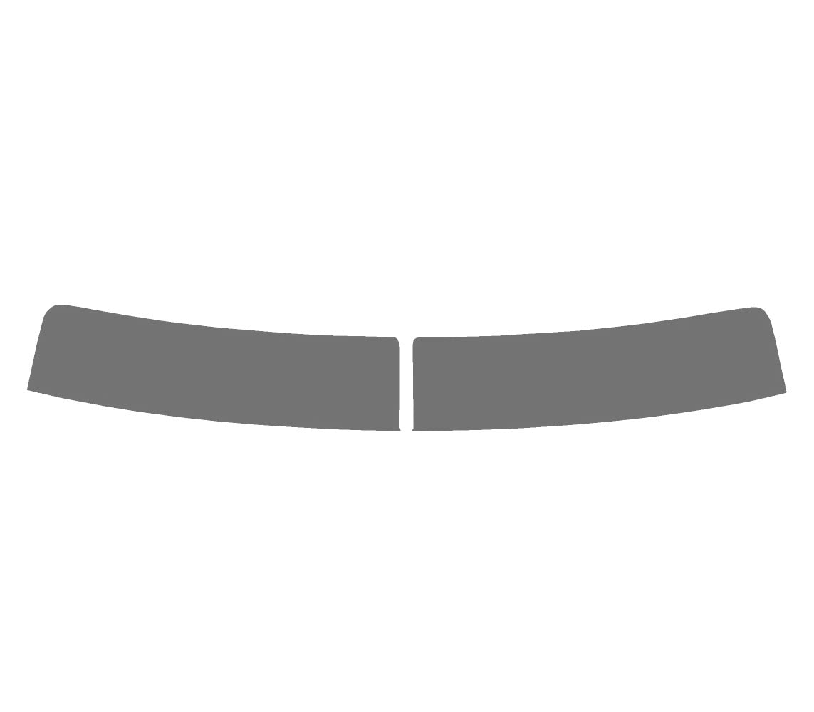 The Tint Effect Precut Window Tint Kit Compatible with Chevrolet Silverado 2500 3500 HD Crew Cab (2015-2019) (Includes: Front Windshield Visor precut in 45%) Automotive Film