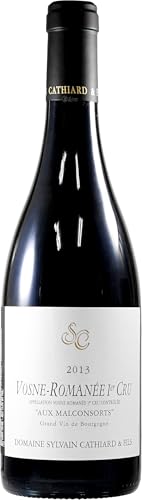 2013 ���H�[�k ���}�l �v���~�G �N���� �I�[ �}���R���\�[�� �V�����@�� �J�e�B�A�[�� �ԃ��C�� 750ml Domaine Sylvain Cathiard Vosne Romanee 1er Cru aux Malconsorts