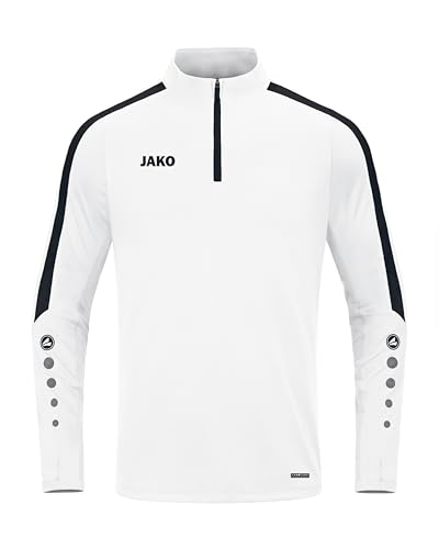 JAKO Athletic veste de sport mixte avec fermeture éclair supérieure