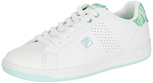 FILA Crosscourt 2 Nt Wmn, Zapatillas Mujer, White Brook Green, 42 EU
