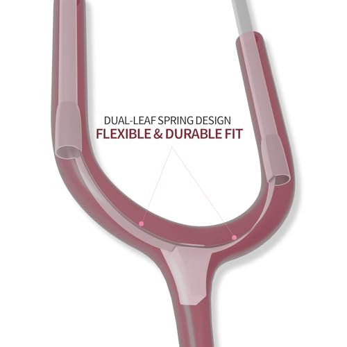 Image of Scian 30G-WR Stethoscope - Enhanced Acoustic Clarity, Lightweight Design, Satin-Finish Tube for Nursing School - Ideal for Nurses & Students