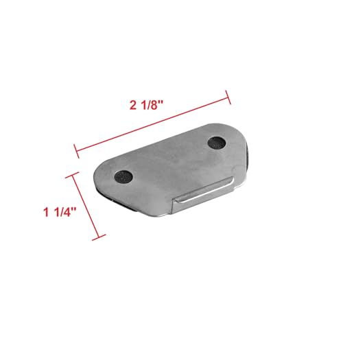 4 unidades de placas de desgaste para tapa de alforjas, compatibles con Harley-Davidson Touring (1993-2013) miniatura 7