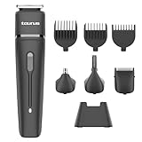Taurus – Cortapelos y Afeitadora Hipnos Complet | 8 en 1 | Cuchillas Acero Inoxidable | 90 min de Autonomía | 3 Posiciones de Longitud (3 a 9 mm) | Uso en seco y húmedo | Estuche y accesorios