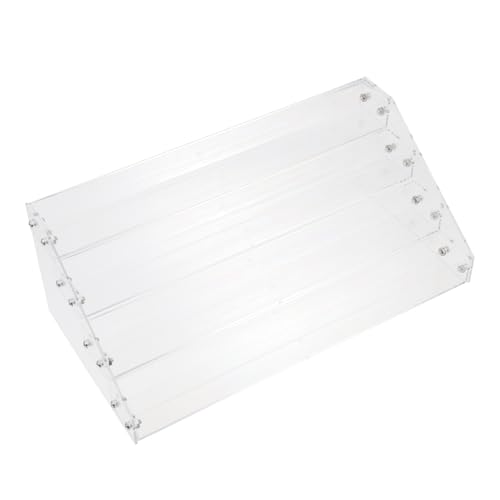 NIYANGLE Organisateur Transparent de Vernis à Ongles à Support de Rangement pour Vernis à Ongles Acrylique de Compartiment pour Salon et Usage Domestique
