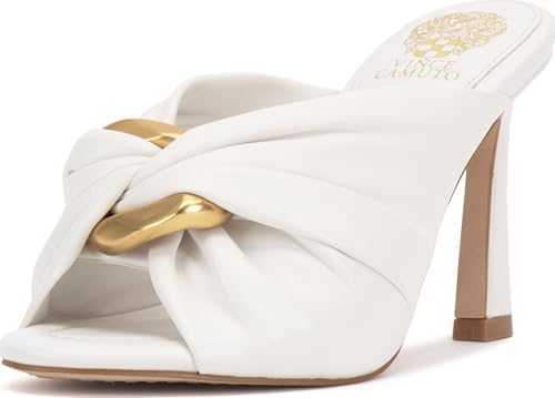 Image of Vince Camuto Patie Buckle Gathered High Heel Sandal