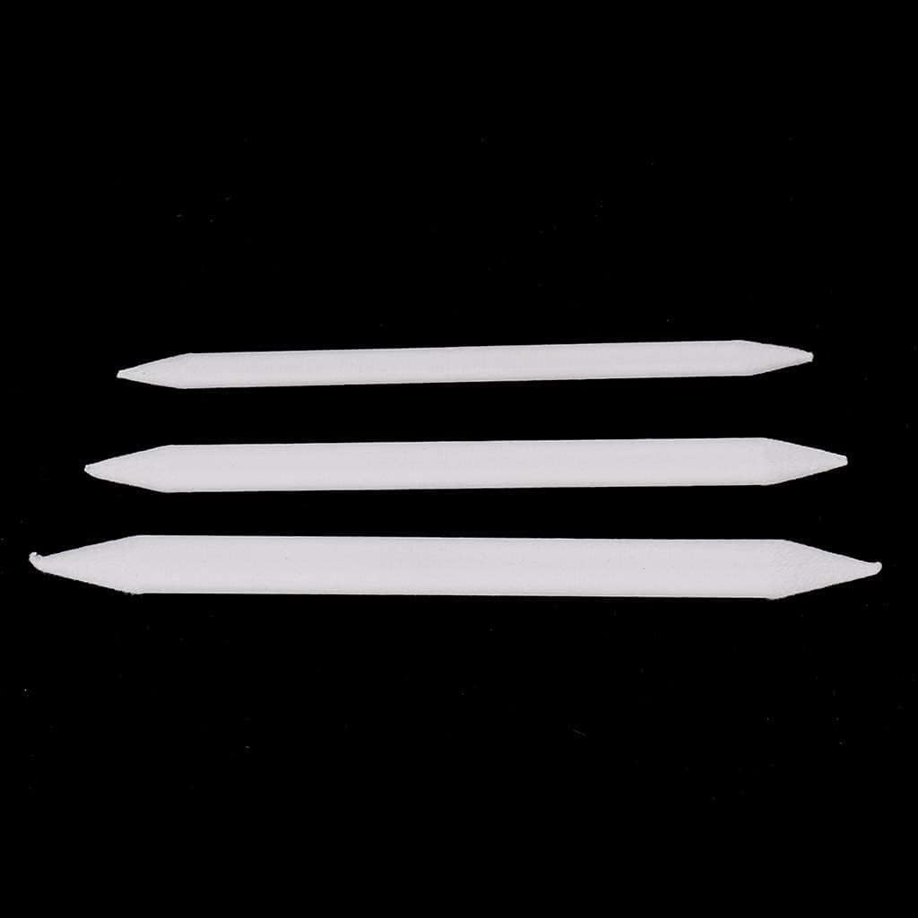 PETCTN 3 Sizes Blending Smudge Stump Stick Art Drawing Tools Deft Art Pencils, Drawing Pencils Sketch White Pens for Artists Students Beginner for Student Artist Charcoal Sketch Drawing Tools - Image 3