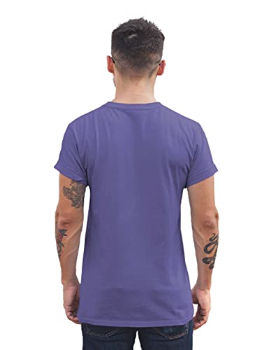 Image of AMIGOS Men's Solid Regular Fit T-Shirt