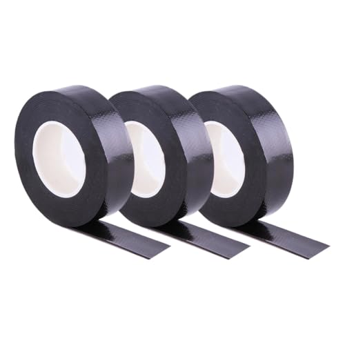 3 Pack Self Amalgamating Tape (19mm x 5m) - Waterproof Leak Repair Tape, High Voltage Insulation & Plumbing Sealant for Pipes, Electrical Joints